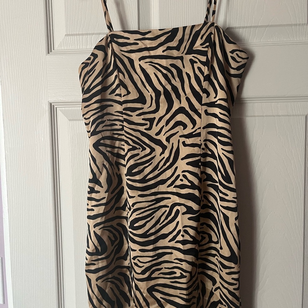 Printed summer dress